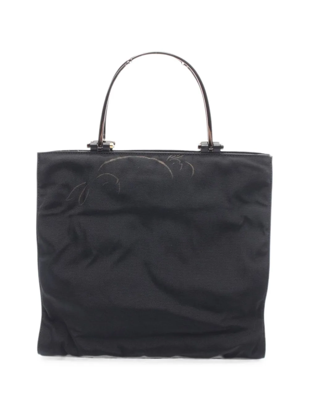 2000s Zip-Fastening Tote Bag
