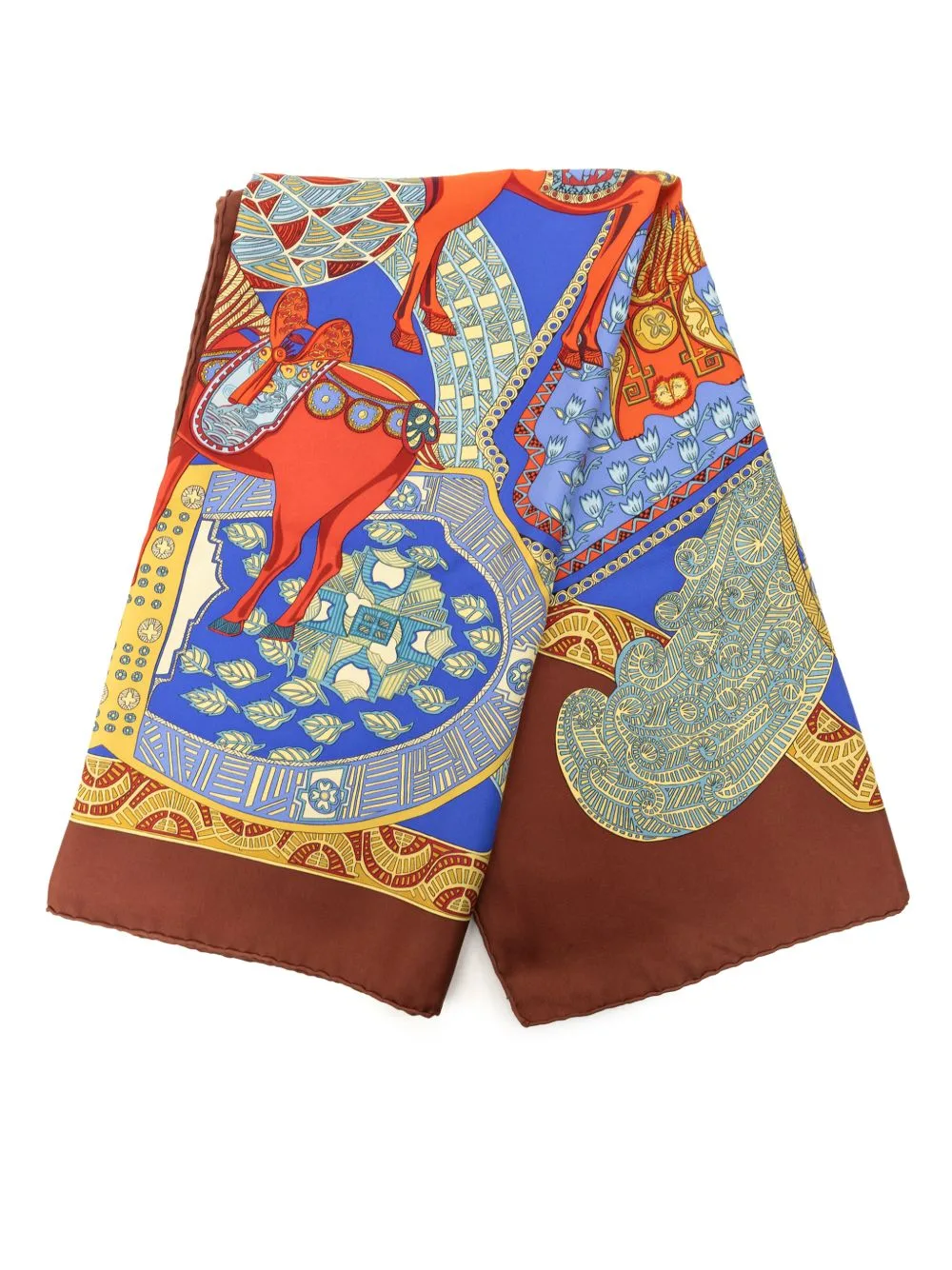 2000-2026 Art Des Steppes Silk Scarf 90 Scarves