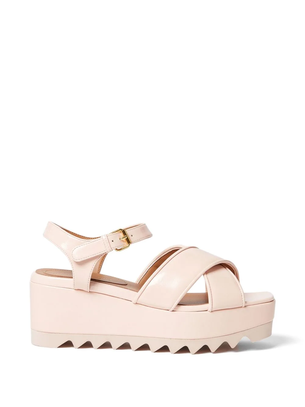 Criss-Cross Flatform Sandals