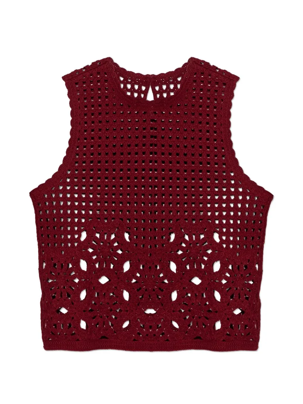 Crochet Sleeveless Top