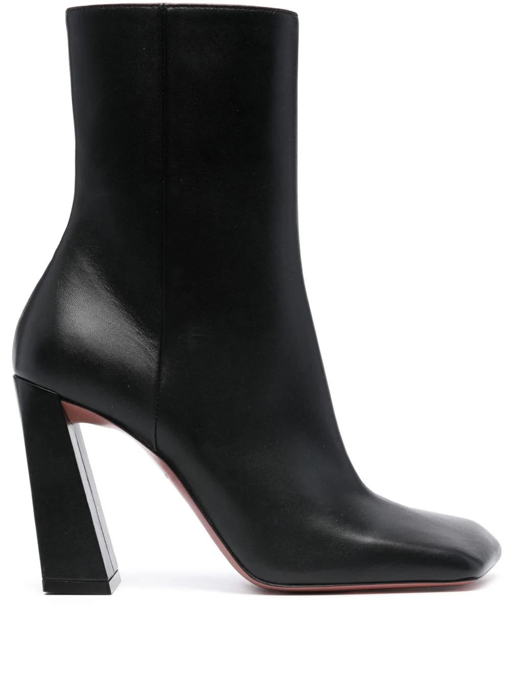 Marine 100mm Leather Ankle Boots