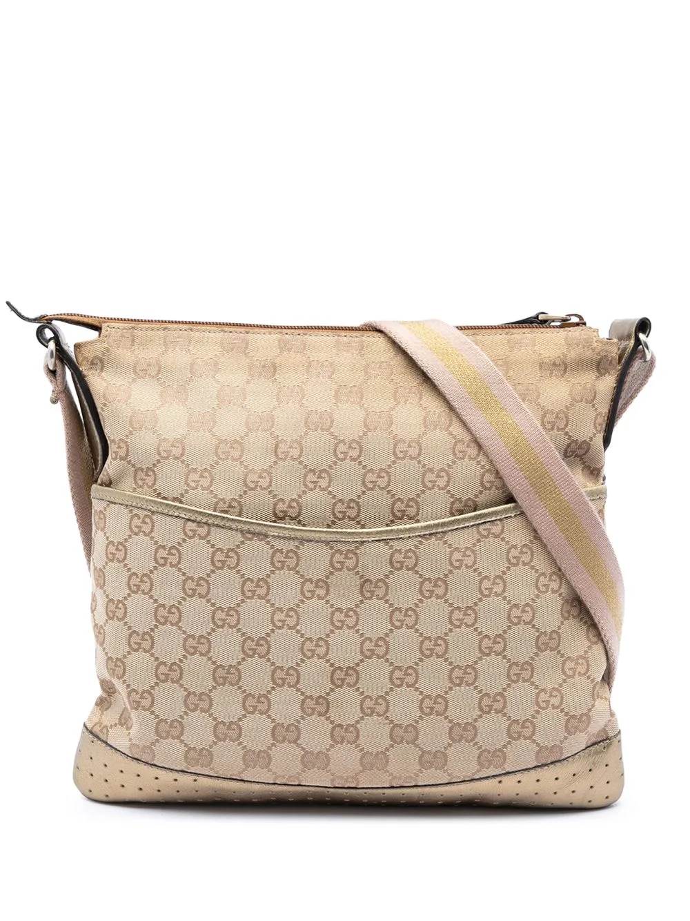 2016-2026 GG Canvas Web Crossbody Bag