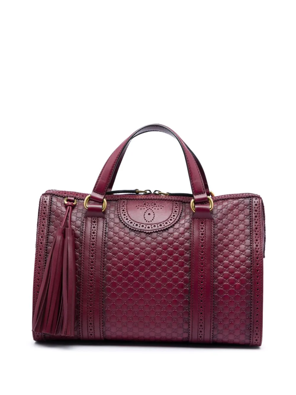 2016-2026 Microguccissima Brogue Duilio Boston Bag