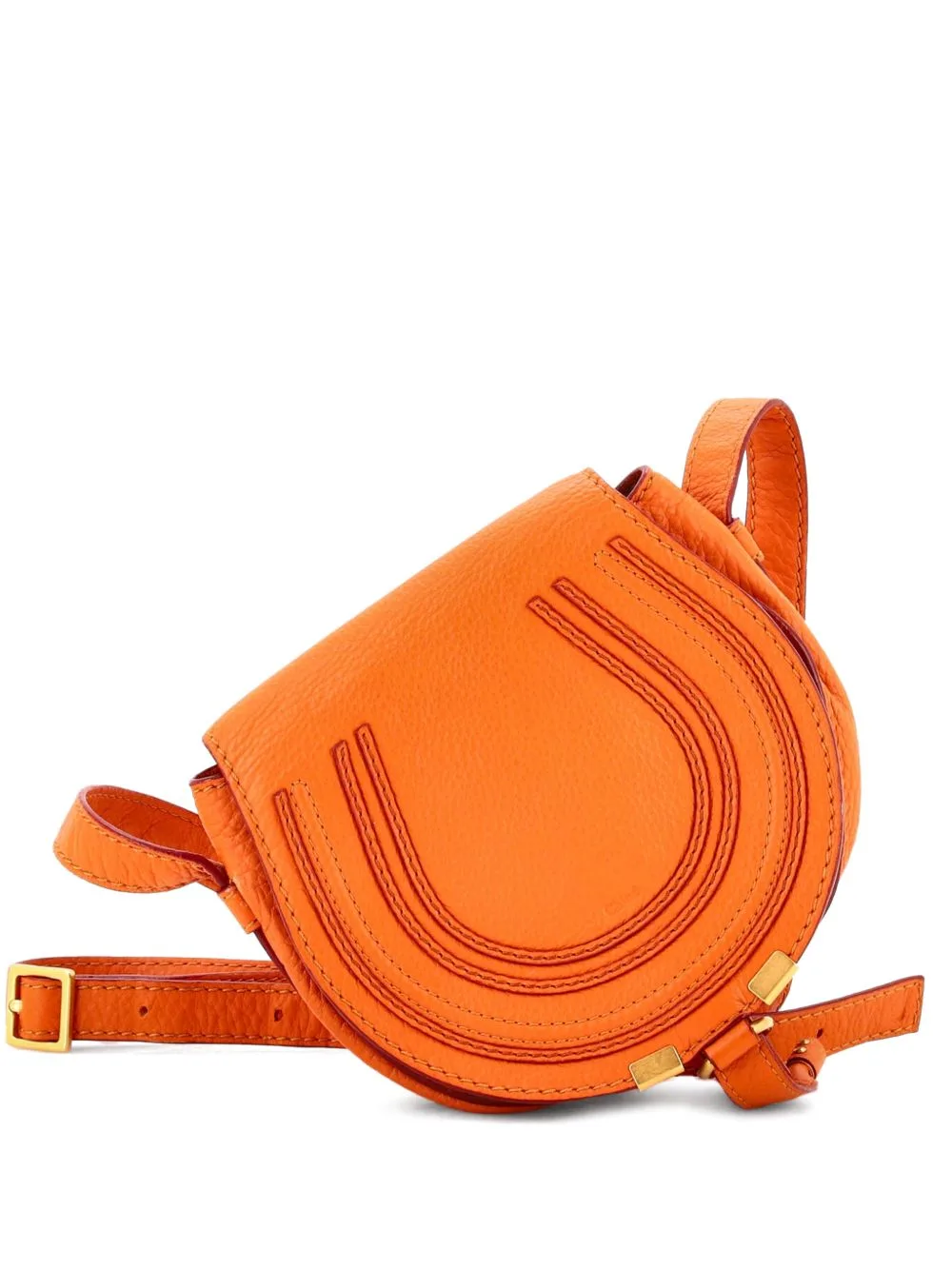 Marcie Leather Mini Crossbody Bag by Chloé Pre-Owned