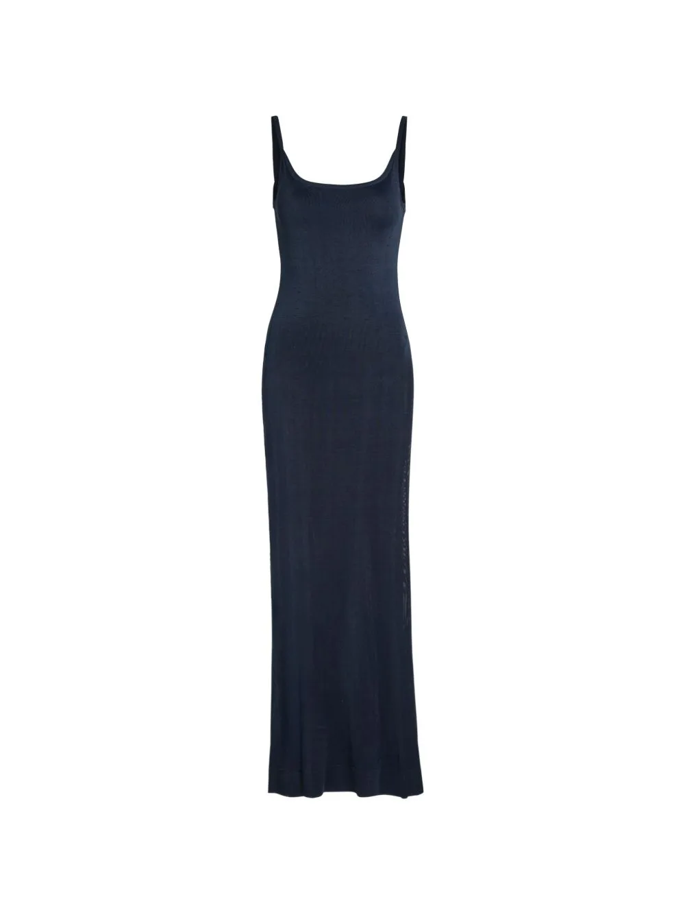 Scoop-Neck Knitted Dress