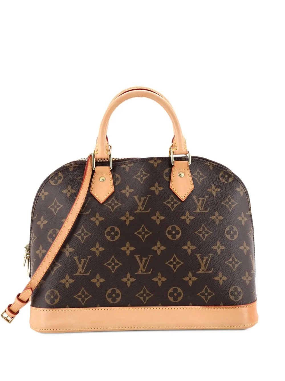 Alma Handbag Monogram Canvas PM Satchel