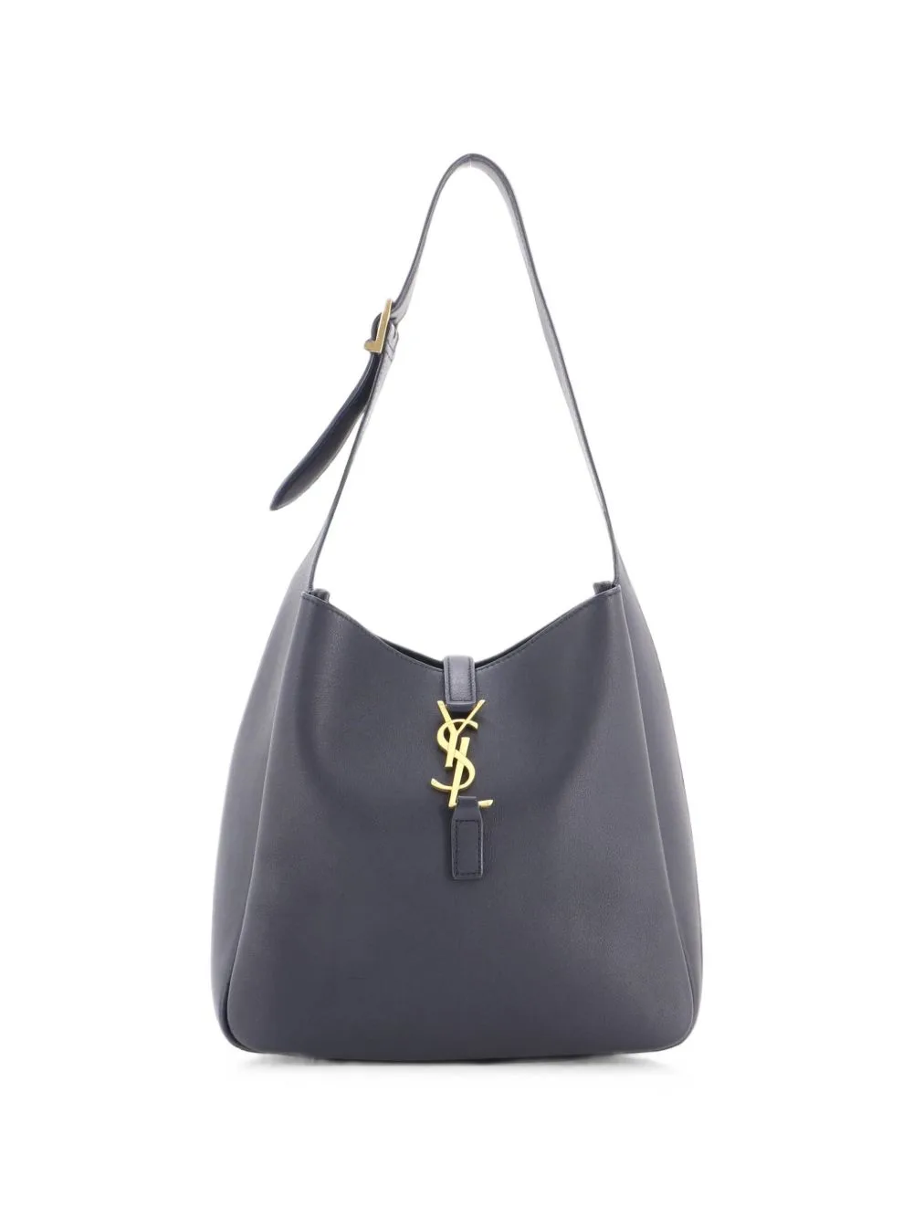 Le 5 a 7 Supple Leather Small Hobo Bag by Saint Laurent Pre-Owned