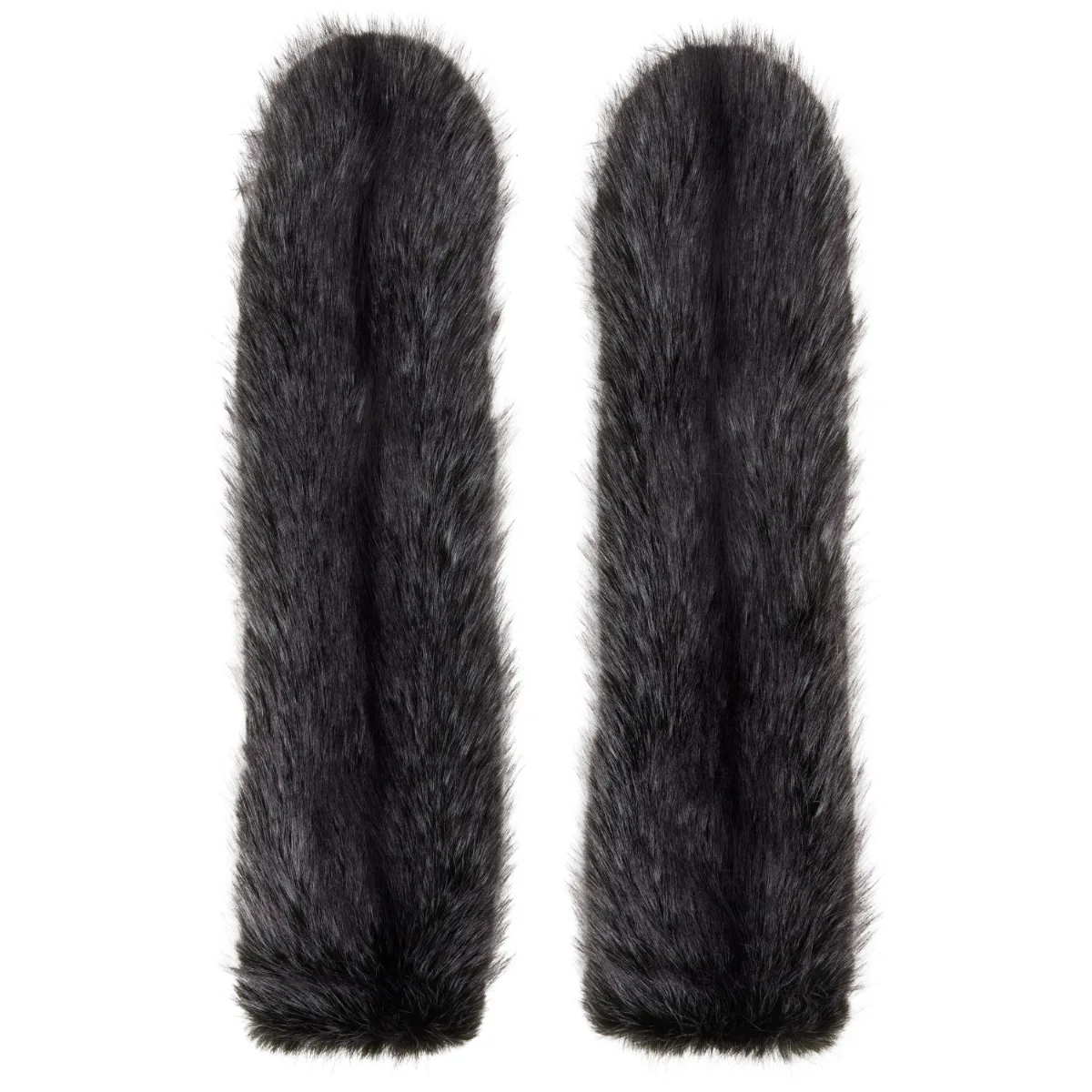 Mink Faux-Fur Mittens