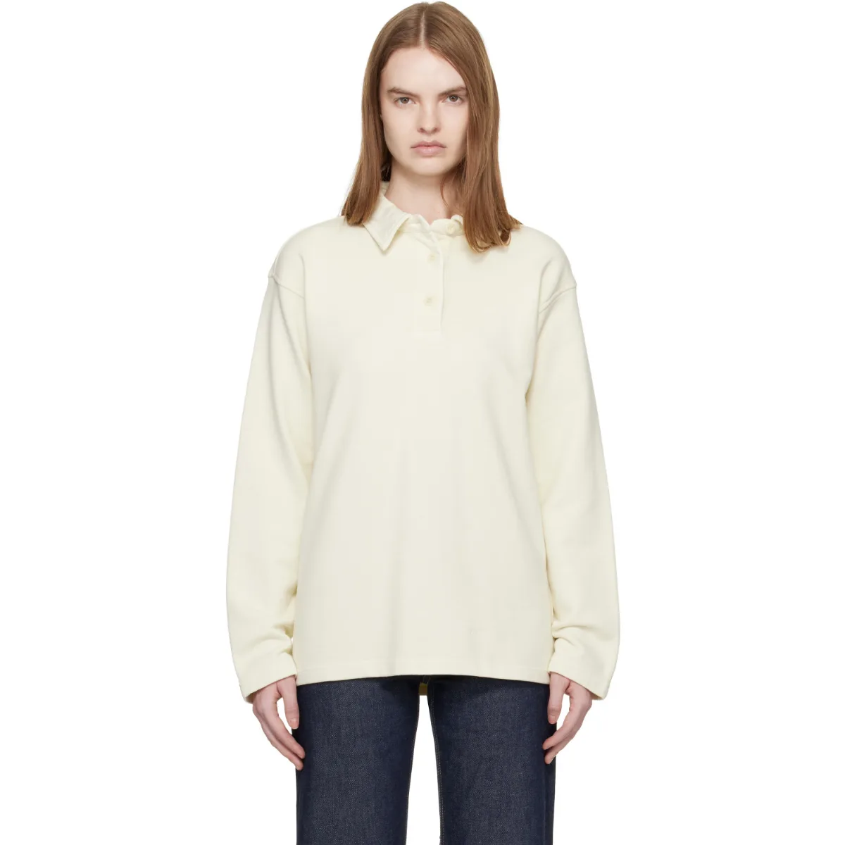 Long-Sleeve Polo