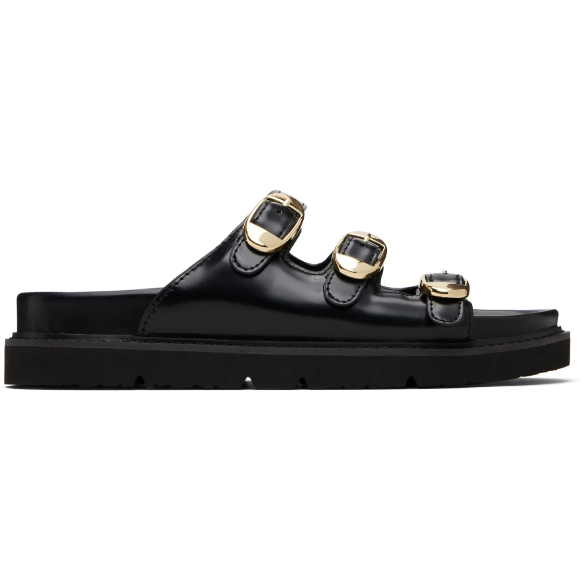 The Leather Kiki Slide Sandals