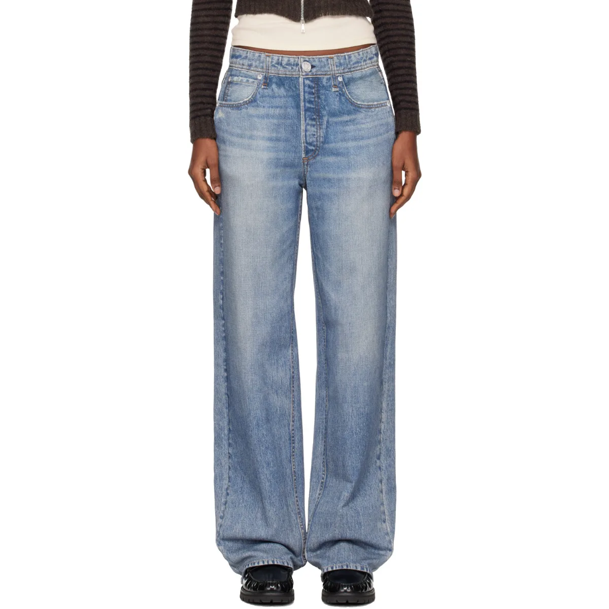 Rb Miramar Wide-Leg Jeans