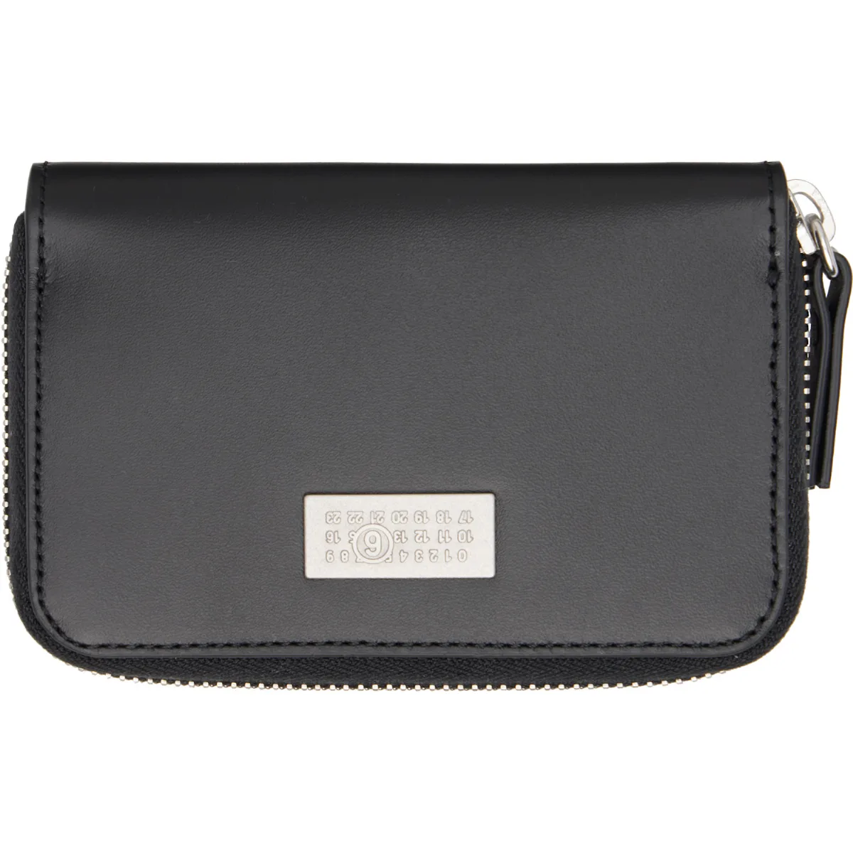 Numeric Leather Zip Wallet