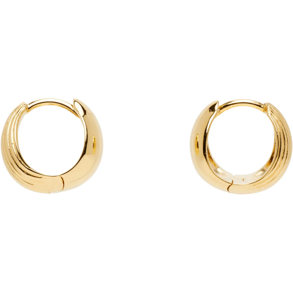 Reversible Hinged Hoop Earrings