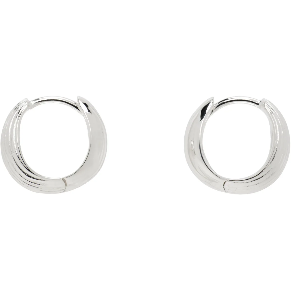 Reversible Hinged Hoop Earrings