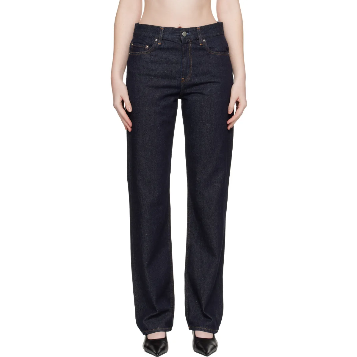 Low Straight Jeans