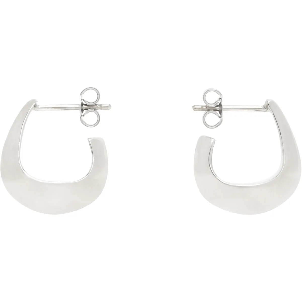 Curved Mini Drop Earrings