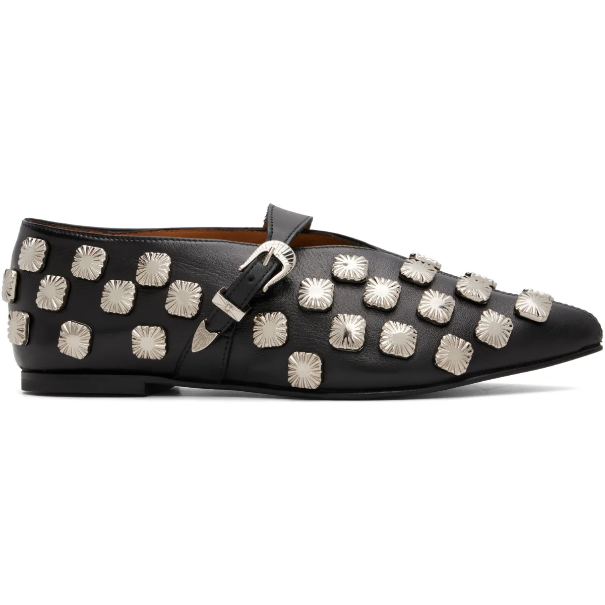 Soft Leather Ballerina Flats