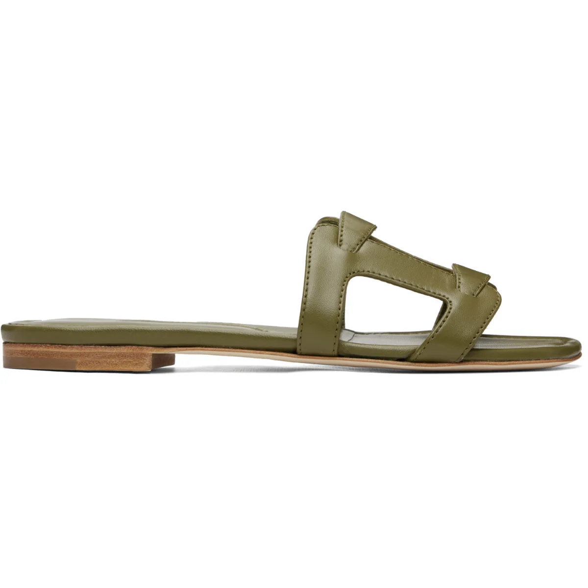 Grellanuflat Nappa Leather Flat Sandals