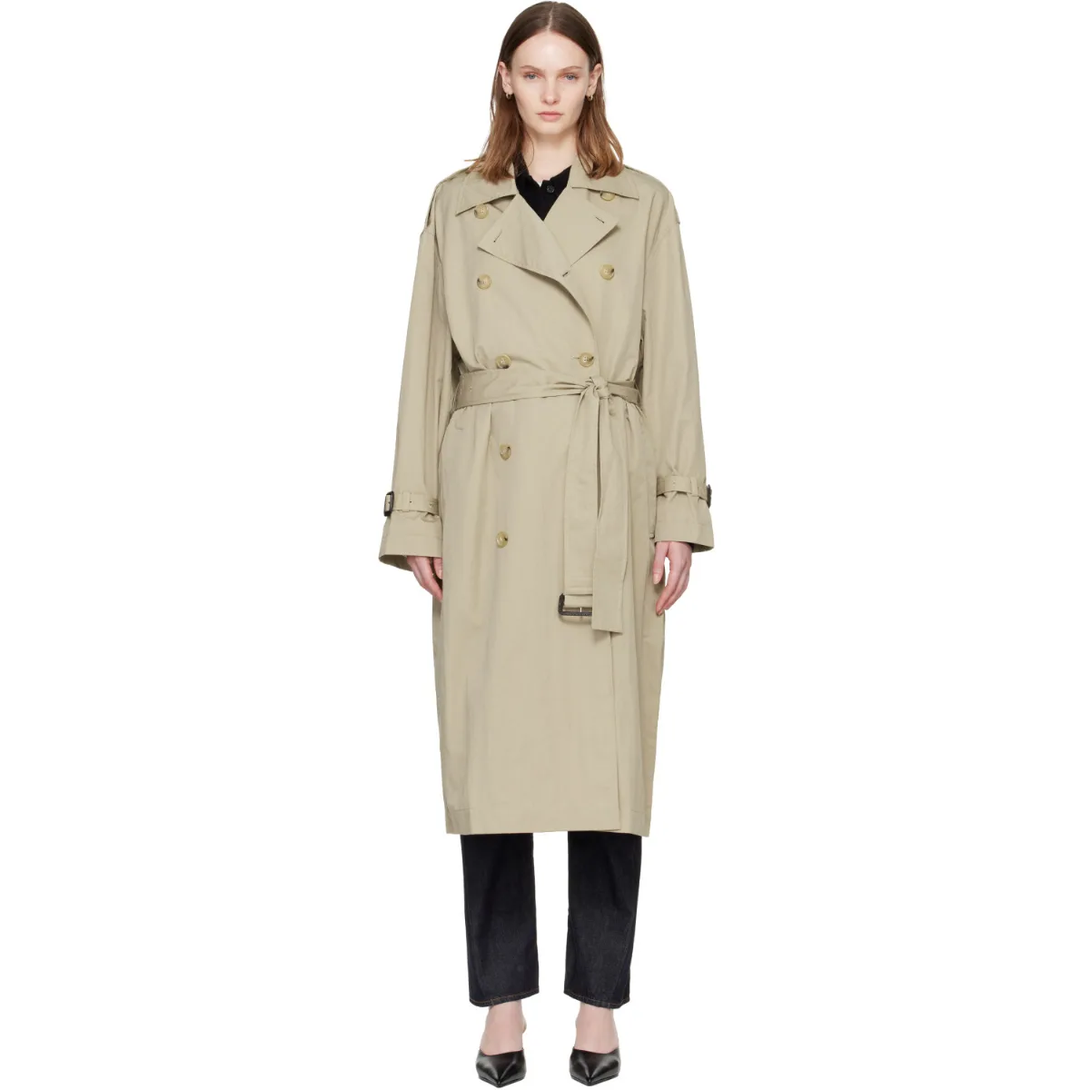 Crisp Summer Trench Coat