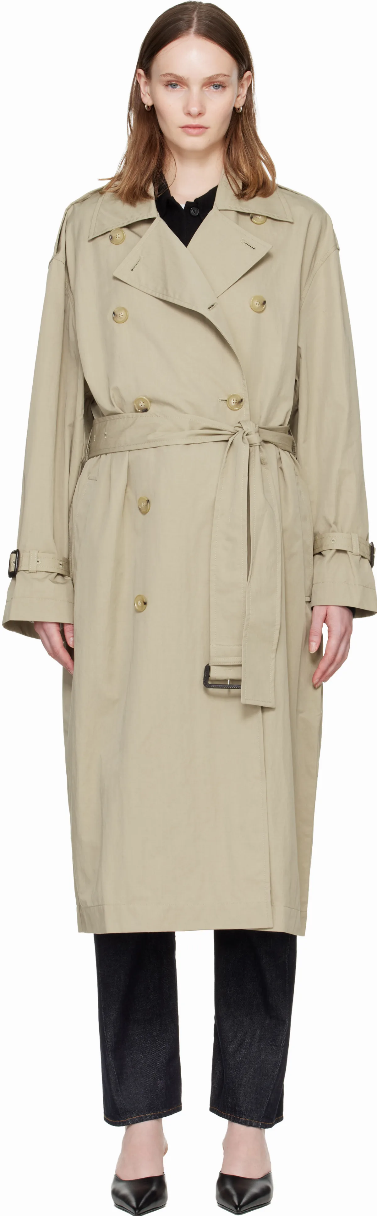 Crisp Summer Trench Coat