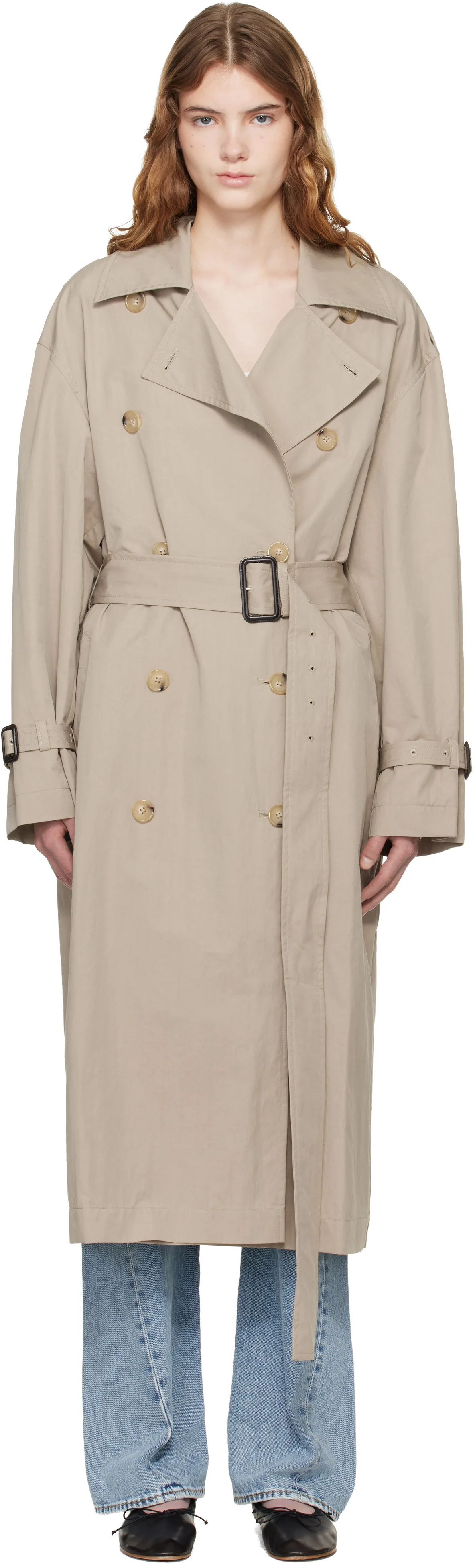 Crisp Summer Trench Coat