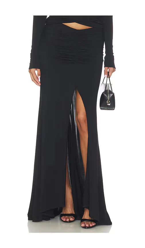 The Jersey Gathered Skirt