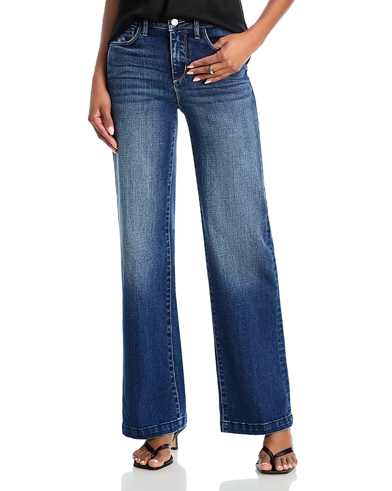 Scottie High Rise Wide Leg Jeans by L'agence