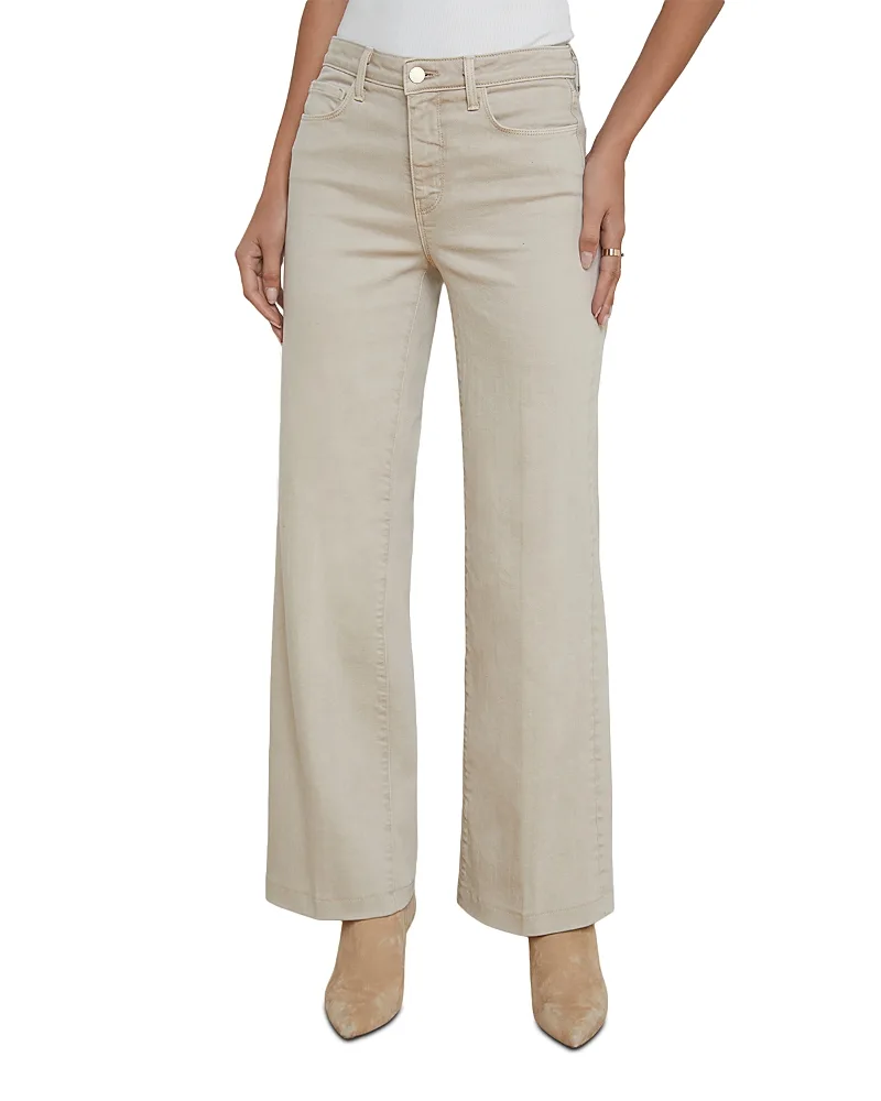 Scottie High Rise Wide Leg Jeans