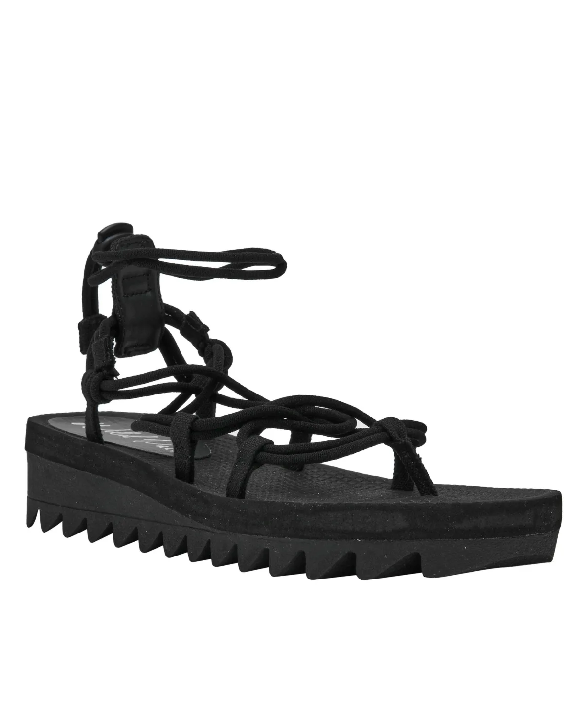 Kitkaa Platform Lace-Up Sandals