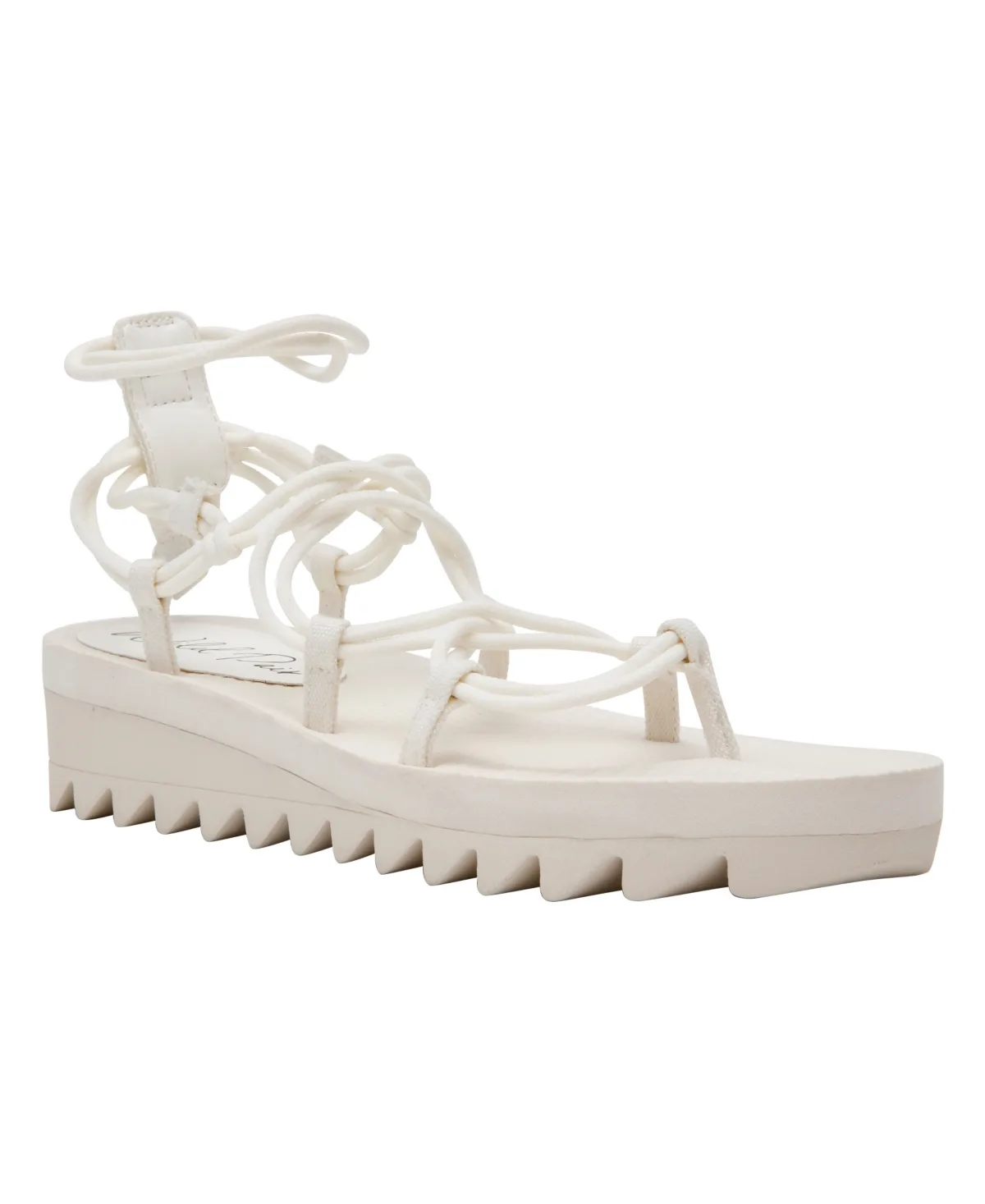 Kitkaa Platform Lace-Up Sandals