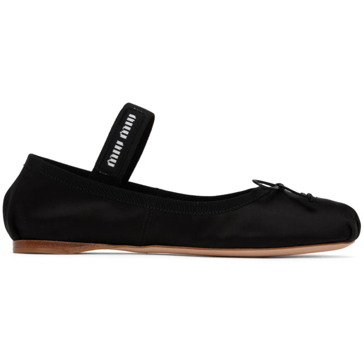 Satin Ballerina Flats
