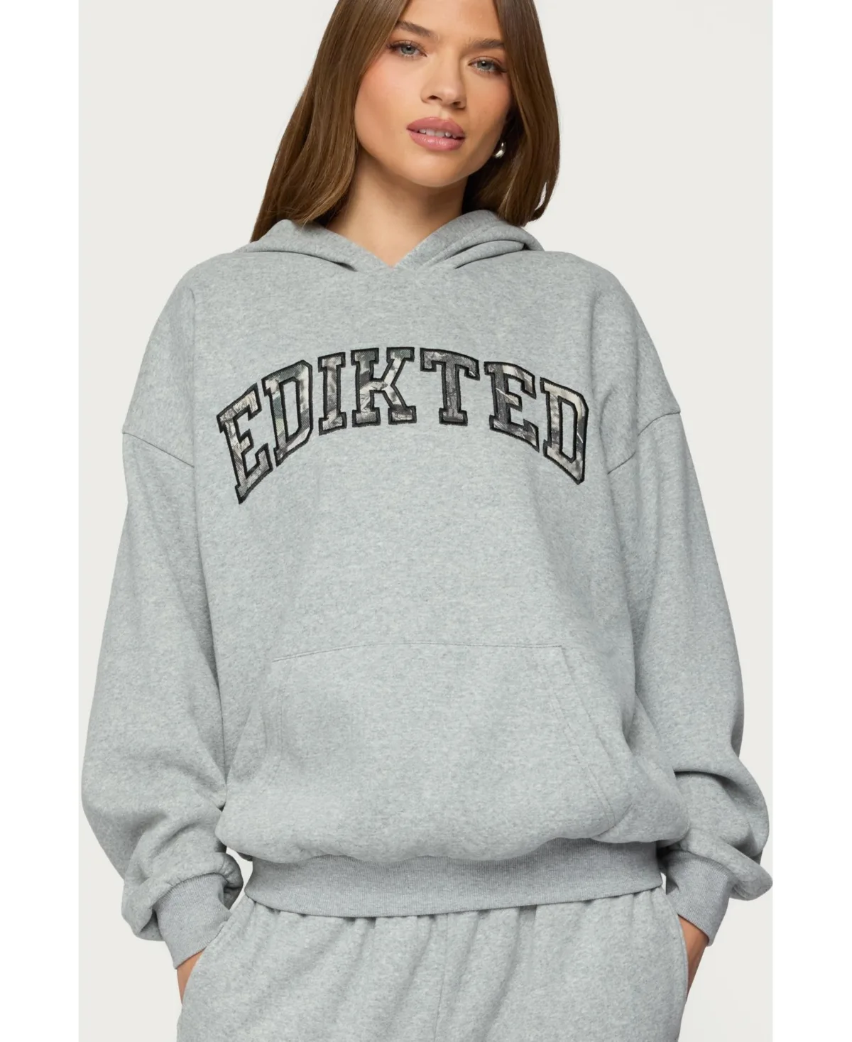 Camo Crush Oversized Hoodie
