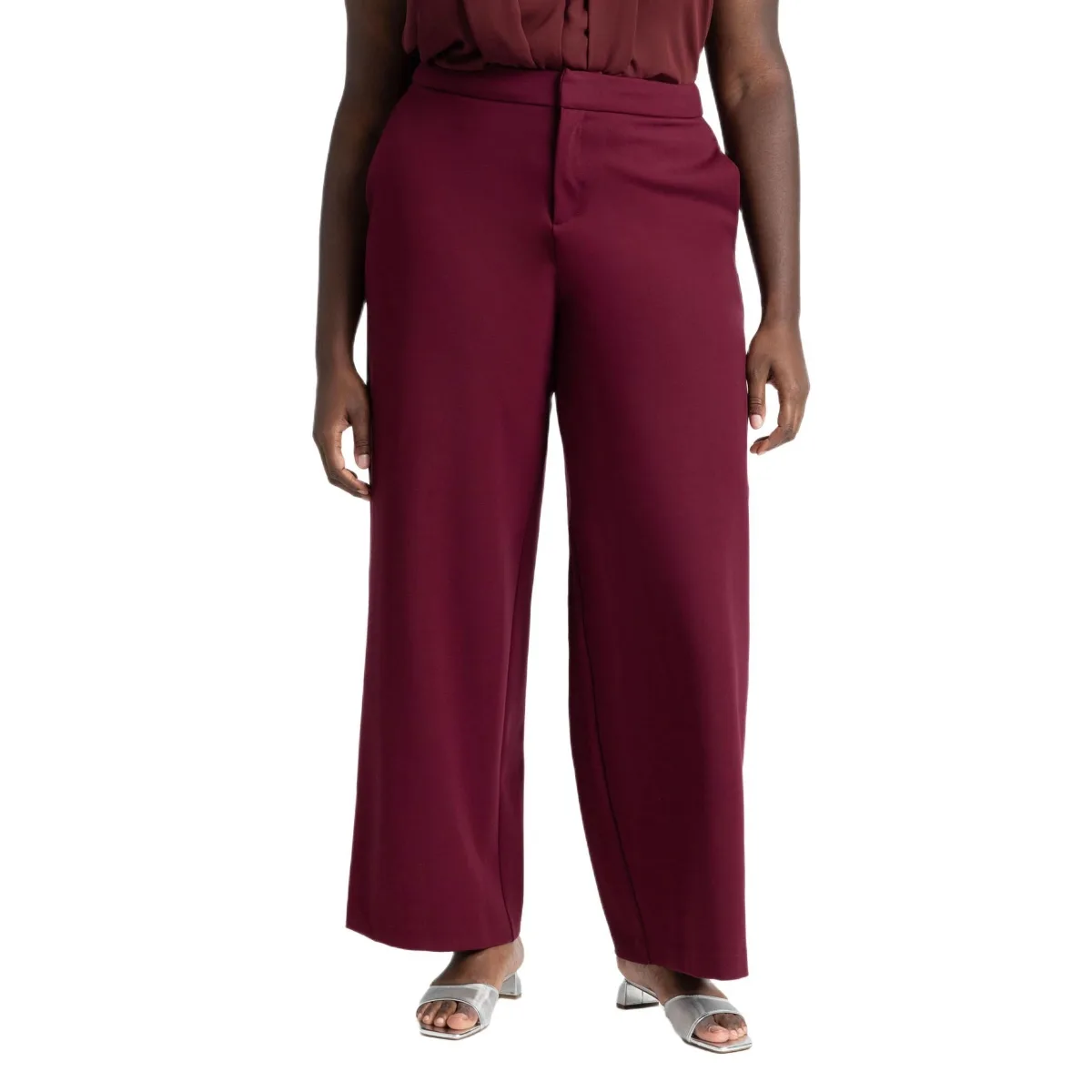 The Ultimate Stretch Wide Leg Pant by Eloquii