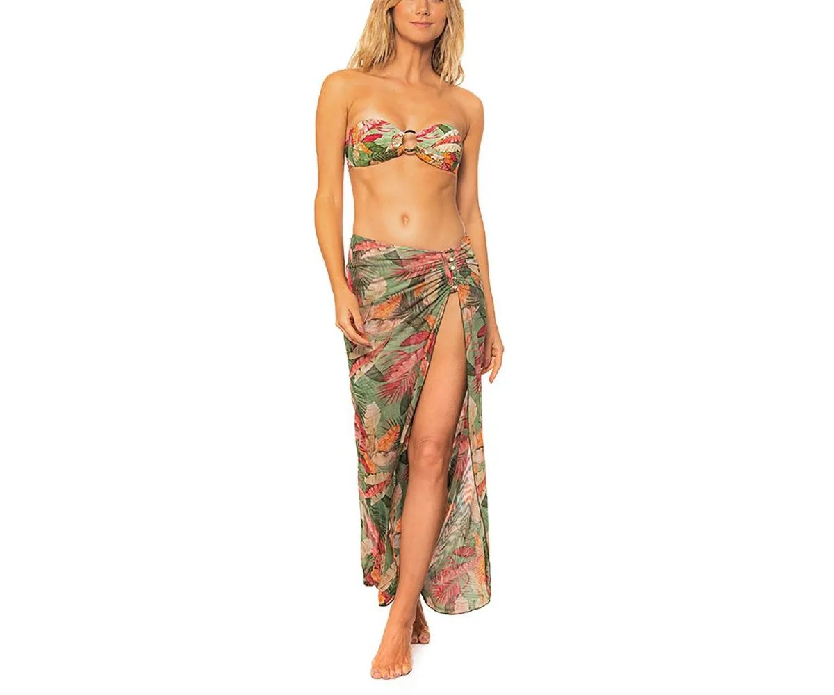 Side Slit Long Skirt Cover-Up