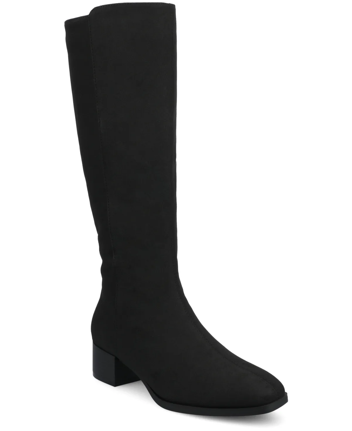 Devri Block Heel Extra Wide Calf Knee High Boots