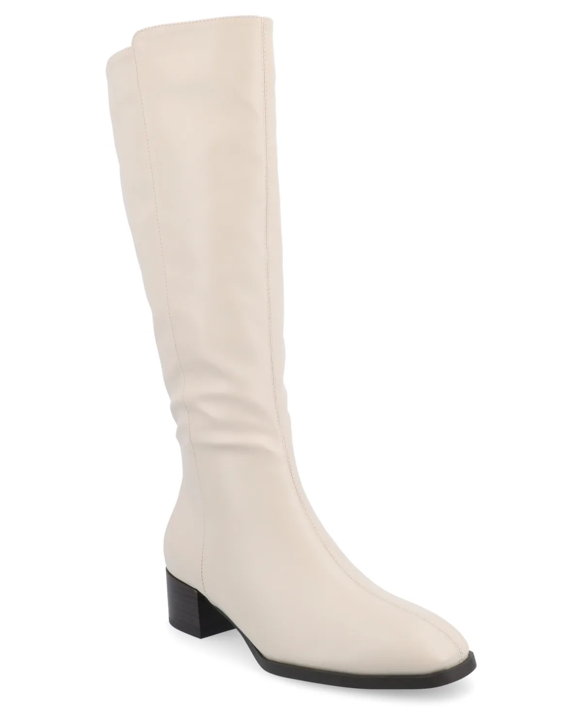Devri Block Heel Extra Wide Calf Knee High Boots