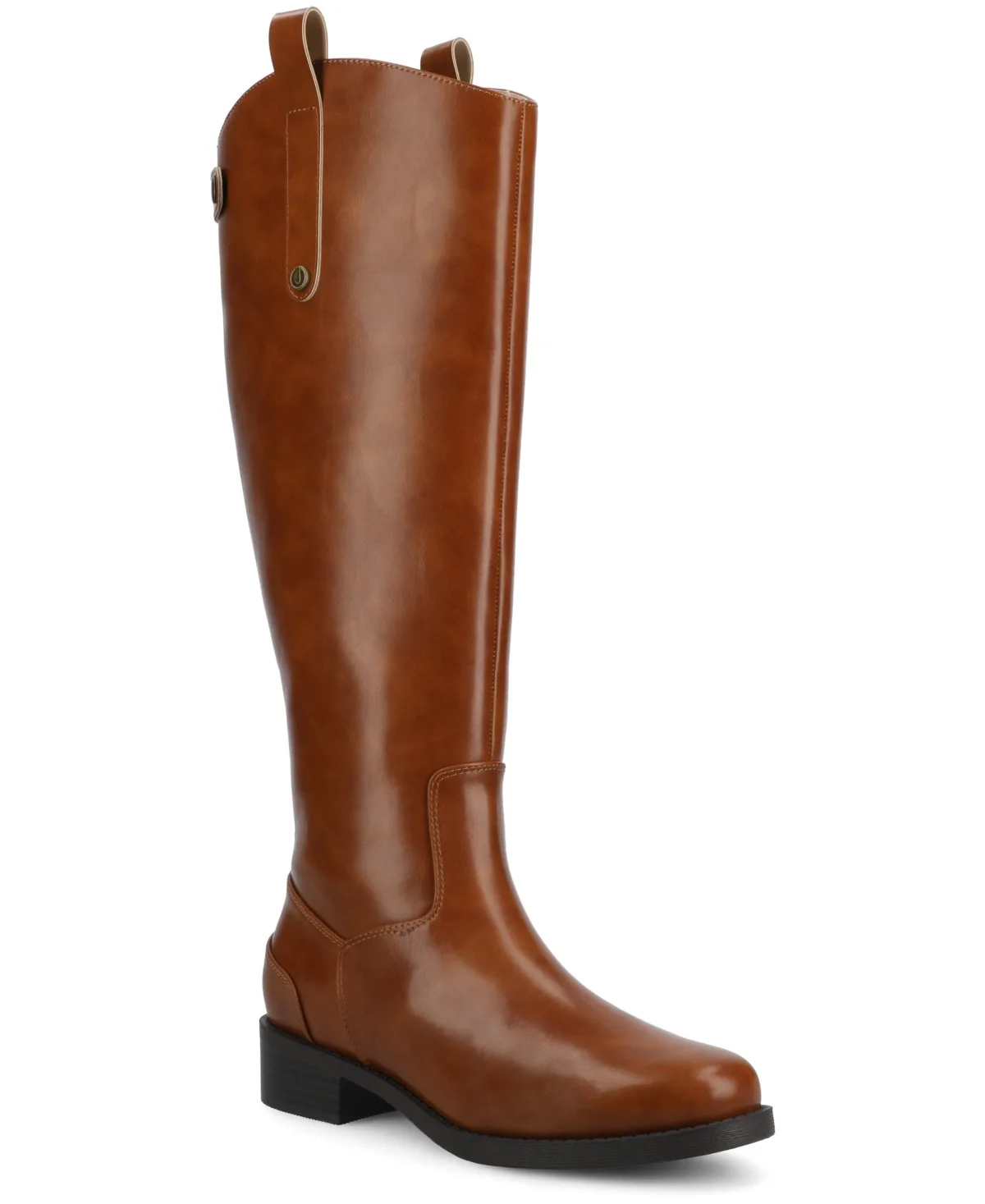 Gema Knee High Extra Wide Calf Riding Boots by Journee Collection