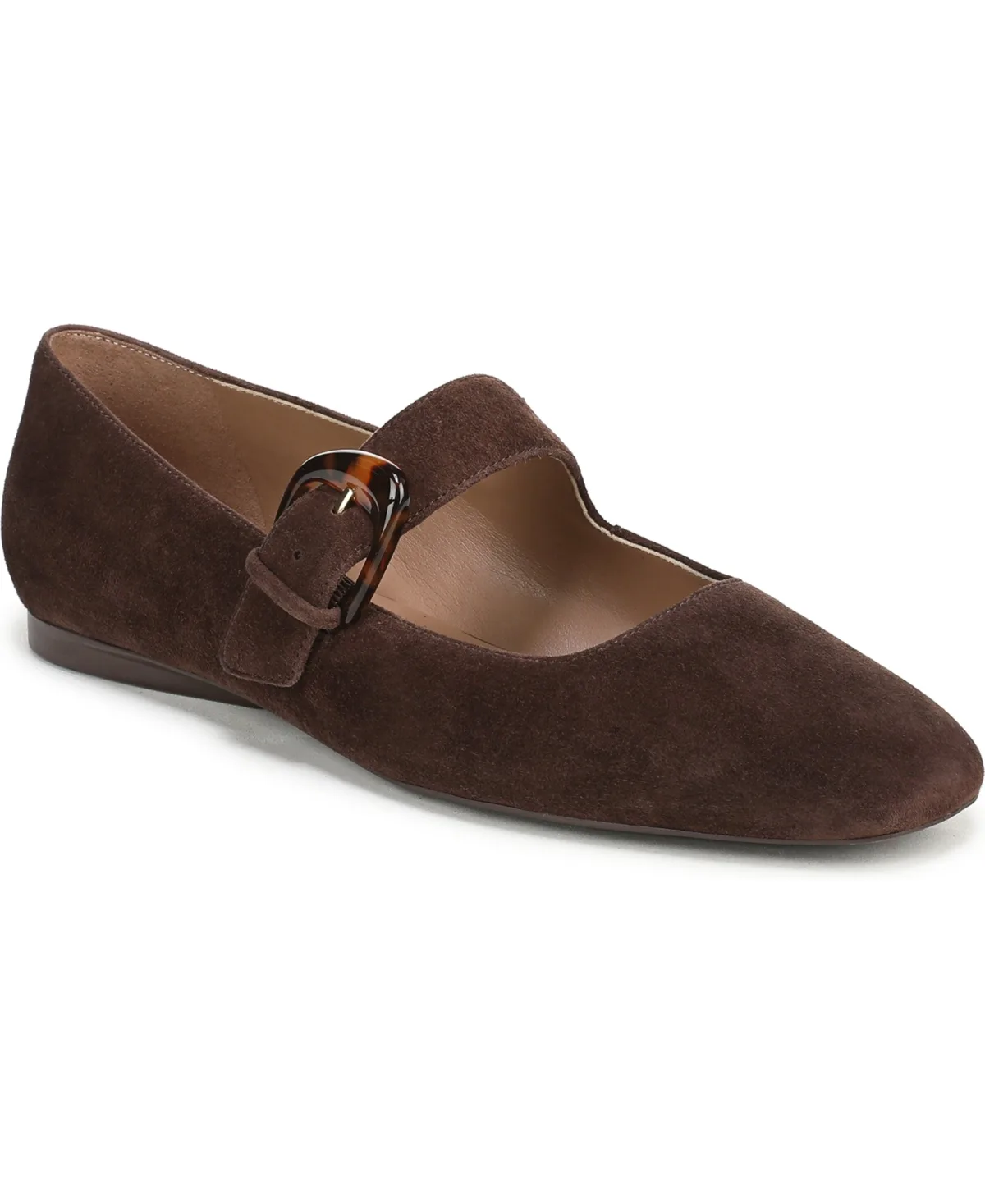 Cosmic Square Toe Mary Jane Ballet Flats