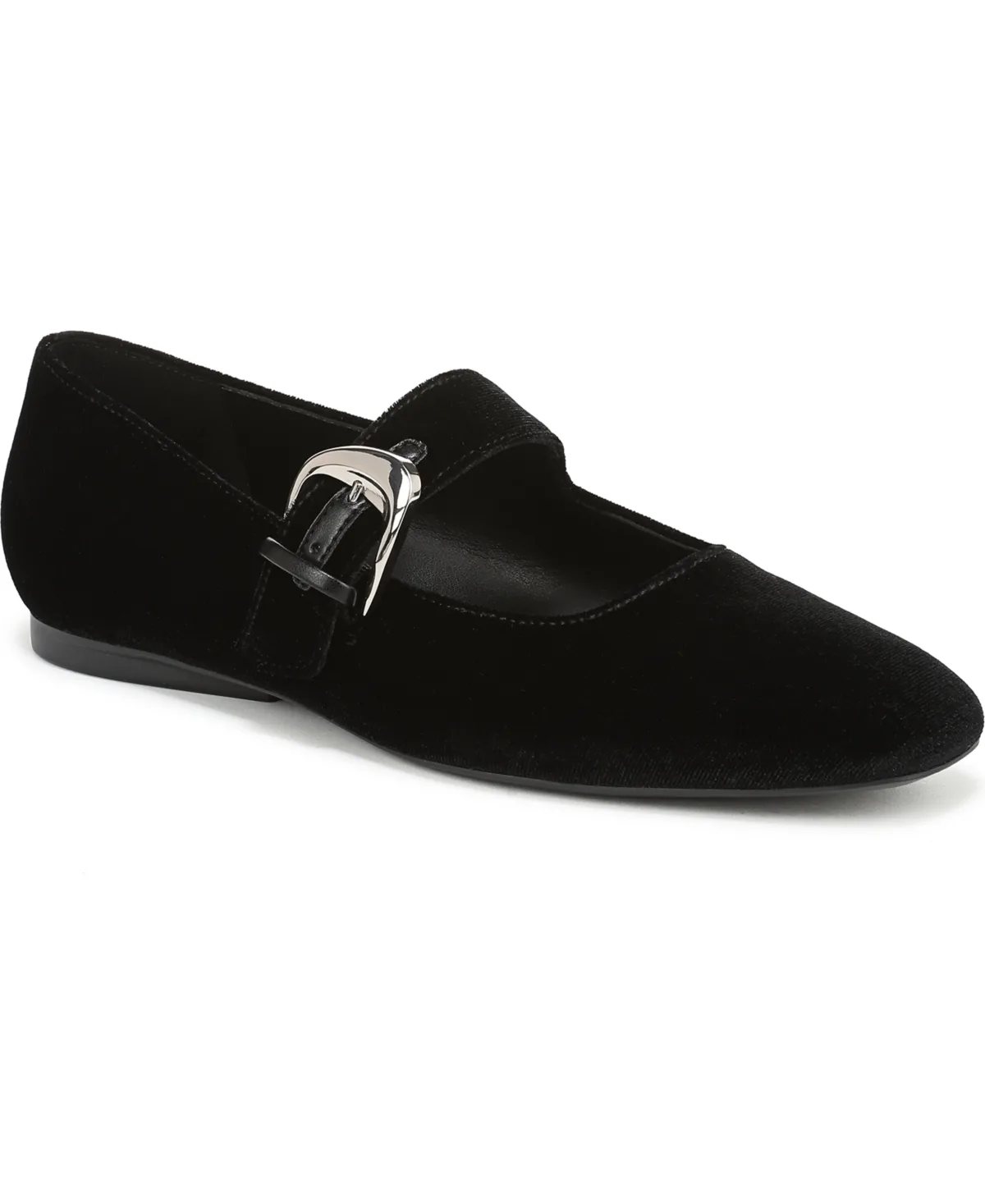 Cosmic Square Toe Mary Jane Ballet Flats