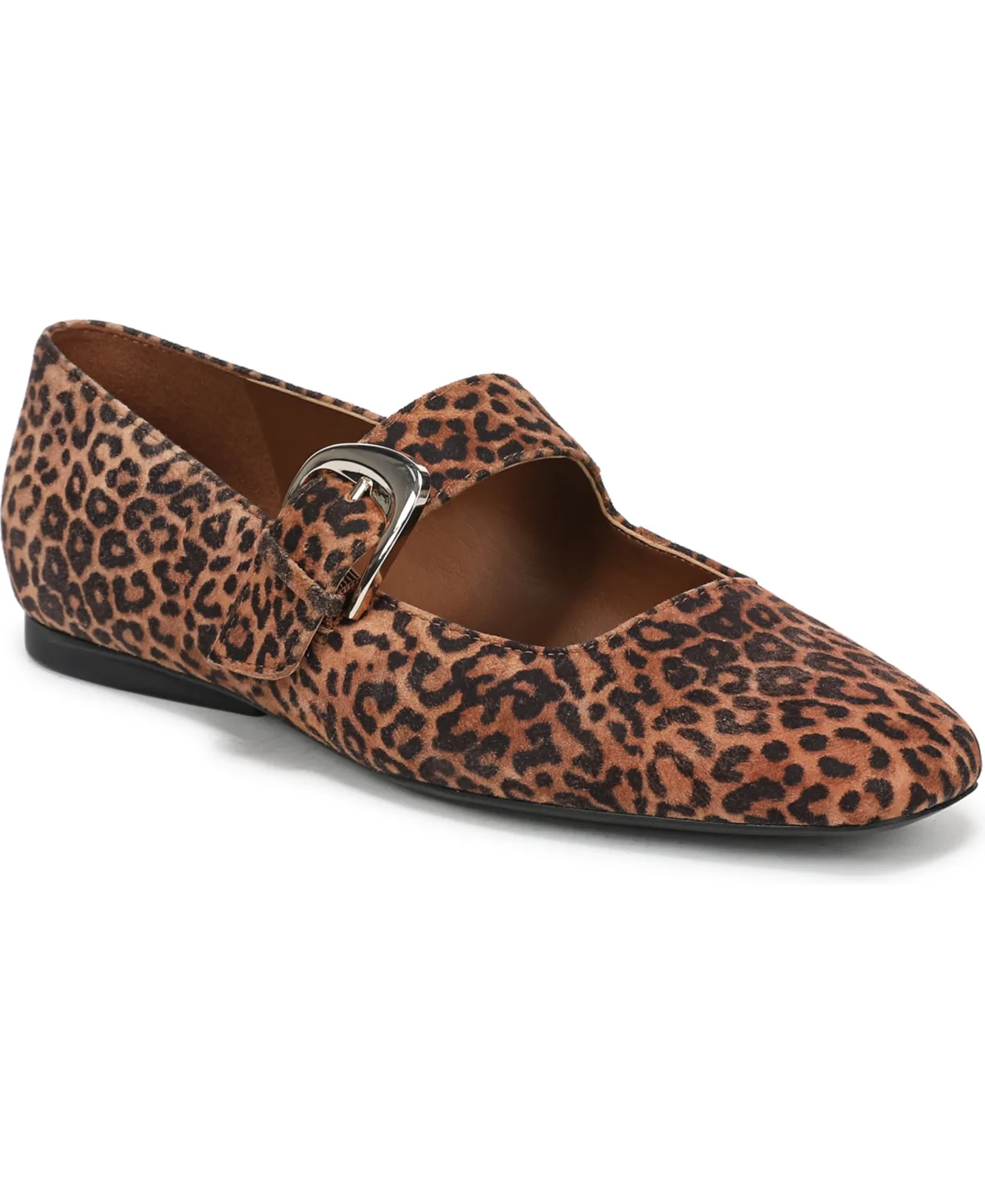 Cosmic Square Toe Mary Jane Ballet Flats