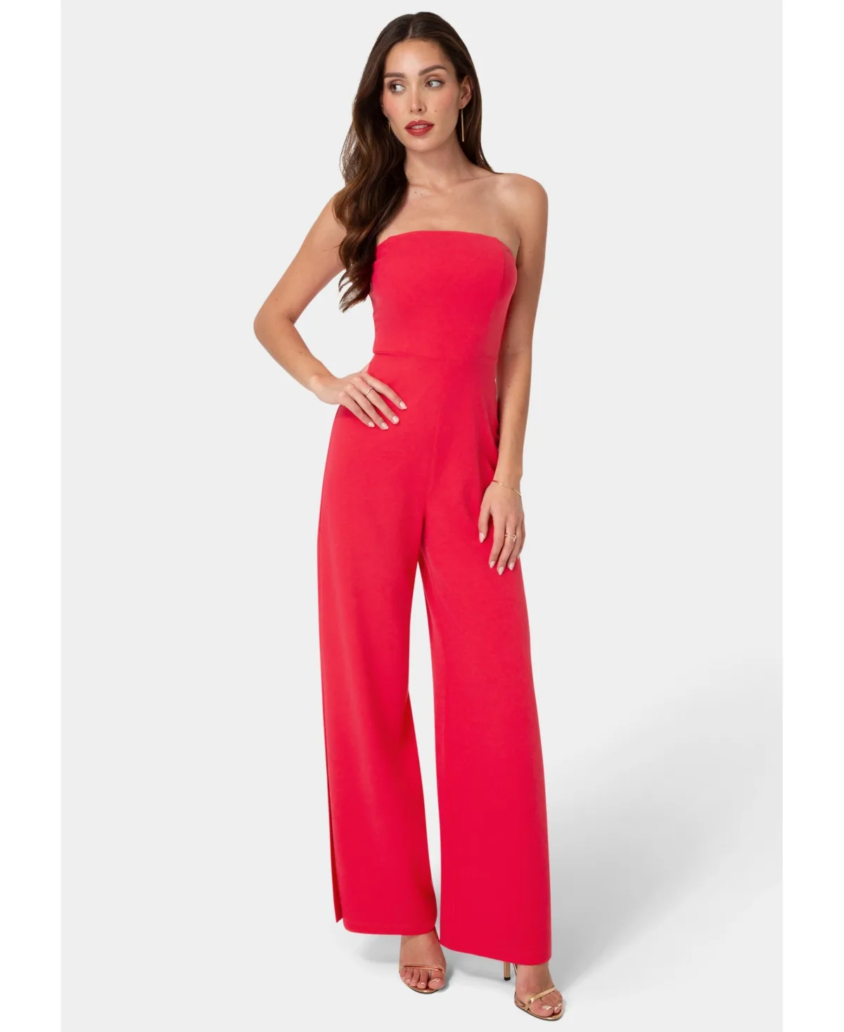 Strapless A-Line Jumpsuit