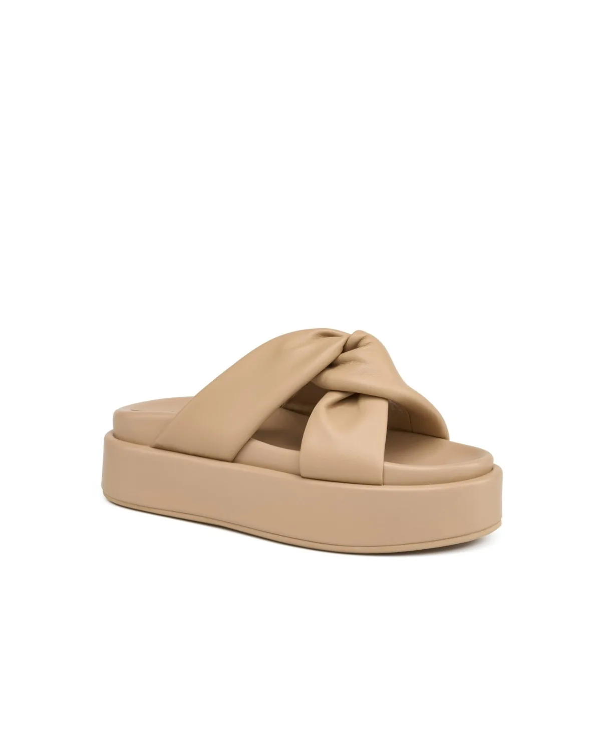 Yvette Leather Platform Sandal