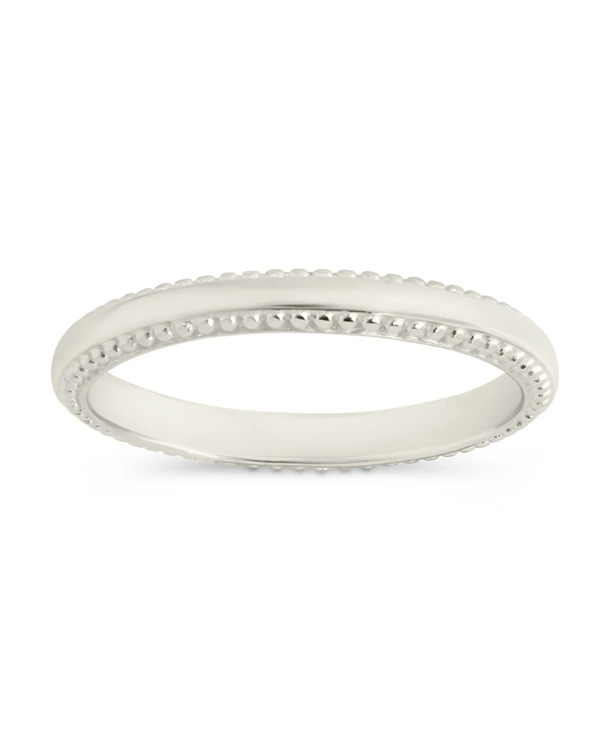 Kayden Thin Textured Ring by Sterling Forever