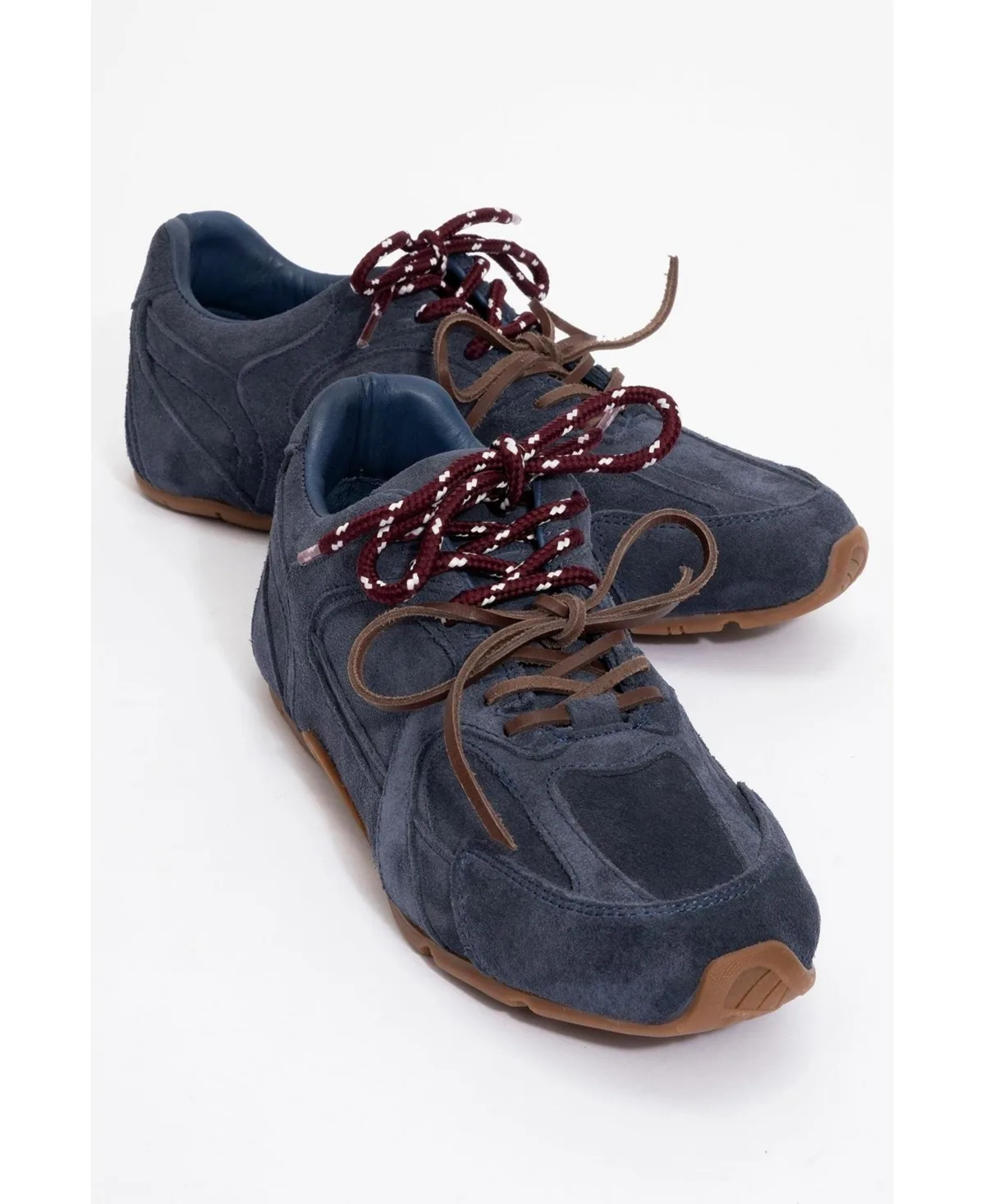 Selena Suede Leather Sneakers by Forever & Always Shoes