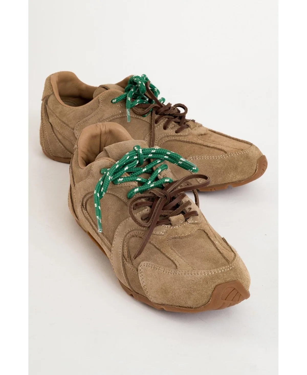 Selena Suede Leather Sneakers