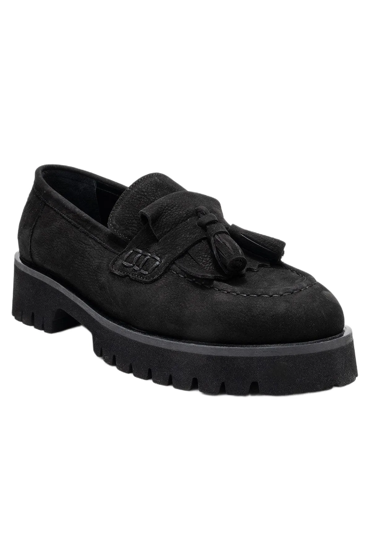 Poen Leather Tassel Loafer