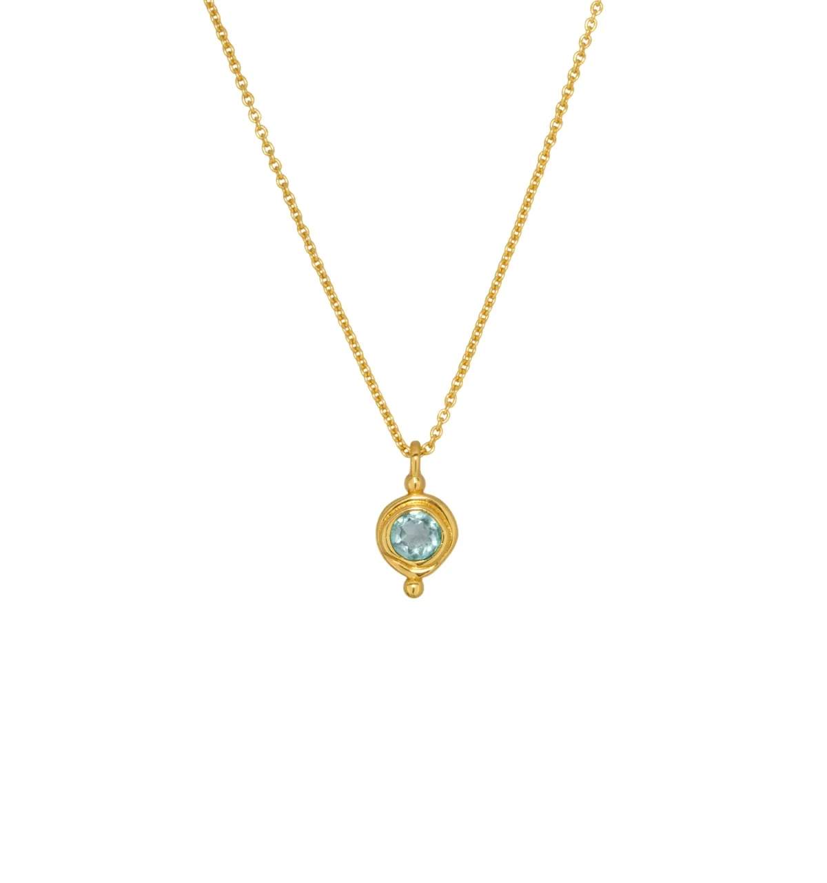 Birthstone Pendant Necklace