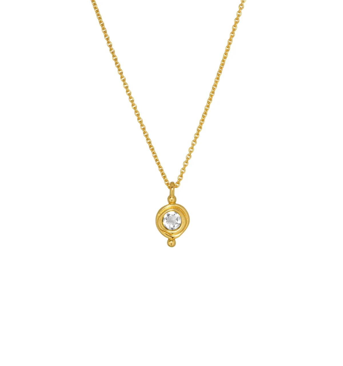 Birthstone Pendant Necklace