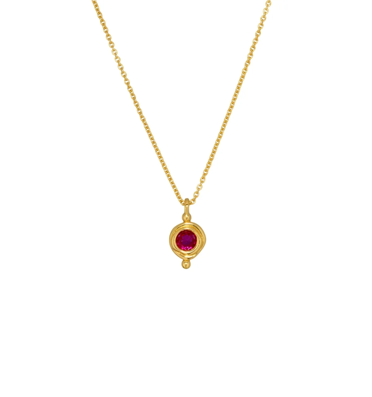 Birthstone Pendant Necklace