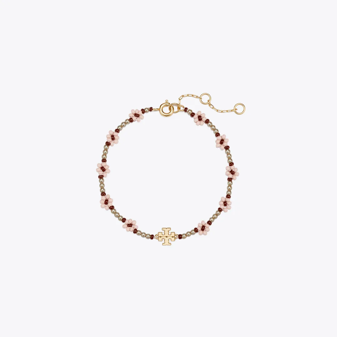 Curiosity Beaded Flower Bracelet